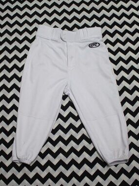 Men's Baseball Rawlings Knickers---Size: Adult Small---Color: White